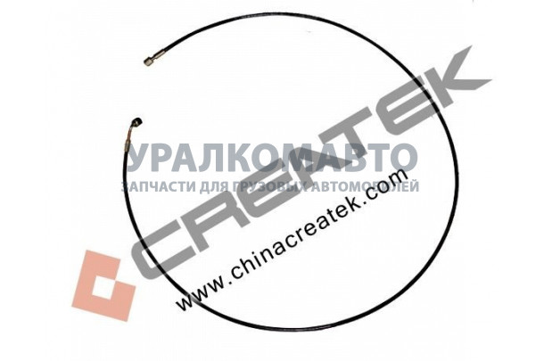 шланг подъема кабины L=1060 одноколенный HOWO WG9719820006