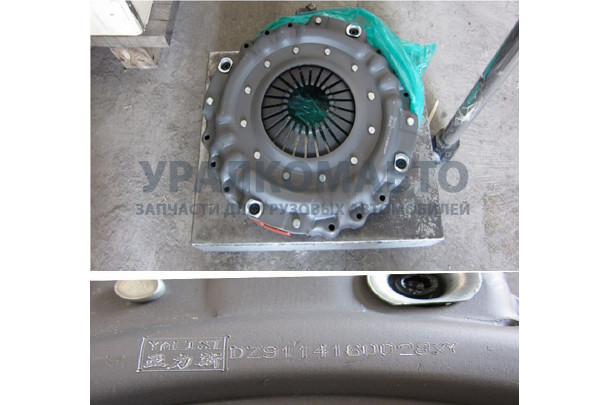 Корзина сцепления 430 прямого действия (без кольца) SHAANXI DZ9114160028