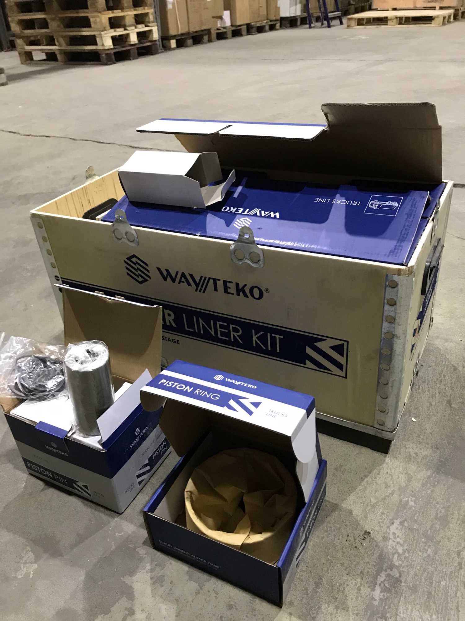Поршневая группа WD615 Евро2 3А (комплект 6 шт.) Wayteko