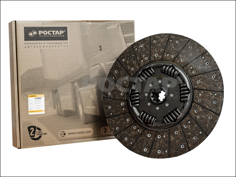 Диск сцепления D=430 втулка d=51, z=10 (DZ1560160020) ROSTAR