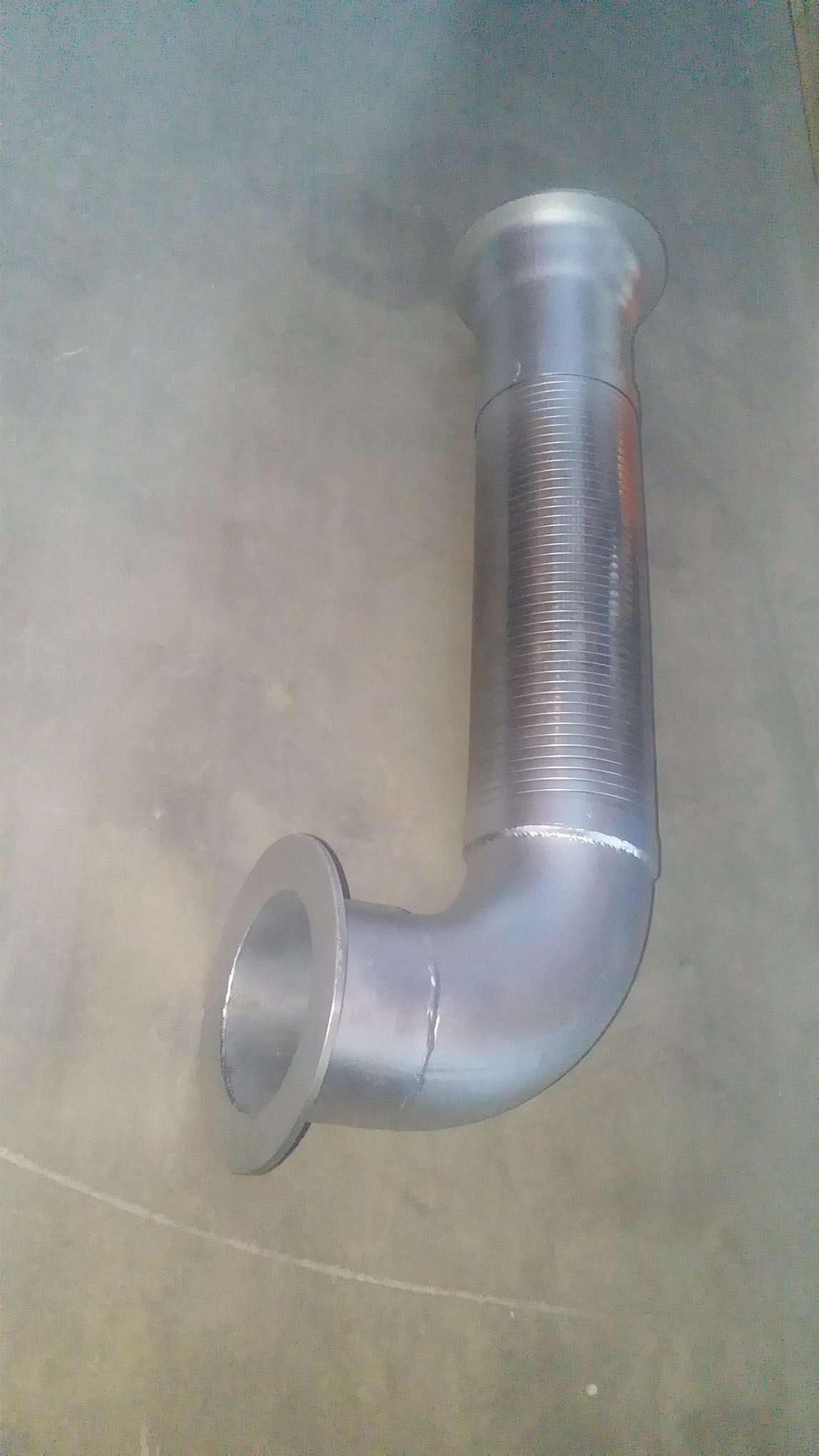 Гофра выхлопной системы D =150 L=600 (под хомут)   Евро4